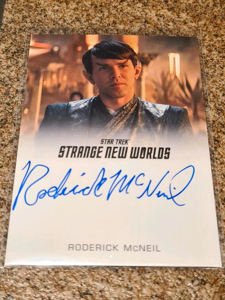 Roderick McNeil Autograph Card ST Strange New Worlds Staffel 1 in Köln