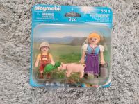 Playmobil Country Duo Pack Bäuerin und Junge 5514 Schwein lila Bayern - Miltach Vorschau