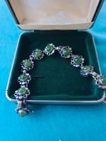 Armband schwer Silber mit Jade. Vintage Bremen-Mitte - Ostertor Vorschau