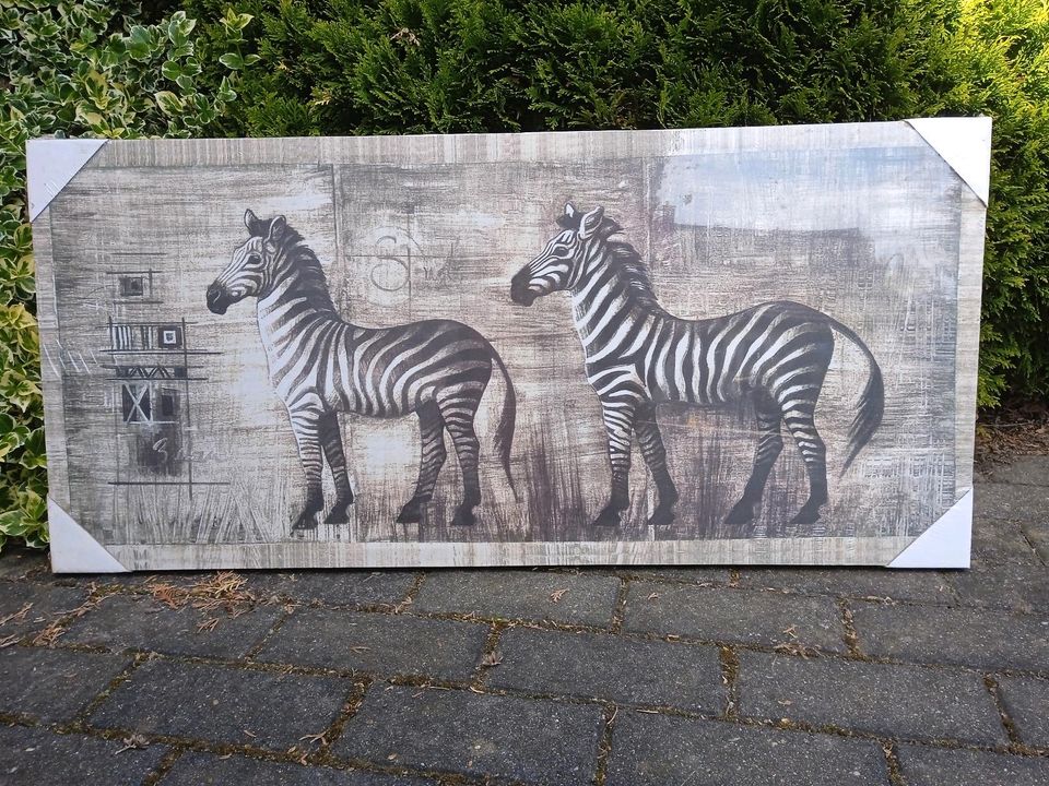 Leinwandbild "Zebras" in Hainichen