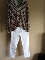 Schönes 2 tlg. Set  Bluse u. 7/8 Jeans Saarland - St. Wendel Vorschau