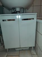 Waschbecken Unterschrank weiß Hochglanz Berlin - Neukölln Vorschau