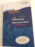 Buch Franz Kafka "Die Verwandlung", "Brief an den Vater" Hessen - Vellmar Vorschau