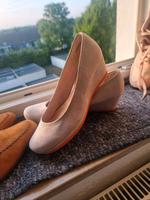 S Oliver Schuhe Gr. 39 Leder cremig Essen-West - Frohnhausen Vorschau