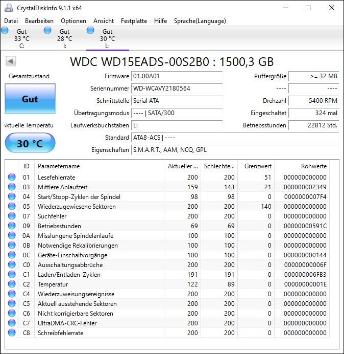 Synology DiskStation DS210J 3TB 1,5TB NAS Netzwerkfestplatte in Öhringen