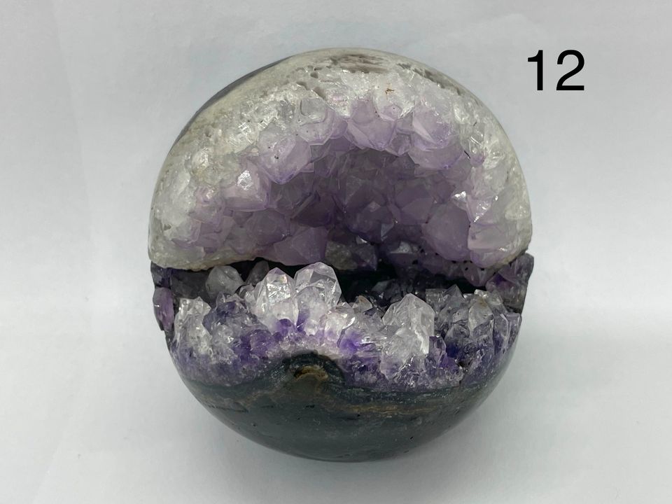 Amethyst Geode/Kugel - 10 Stück Teil 2/2 in Worpswede