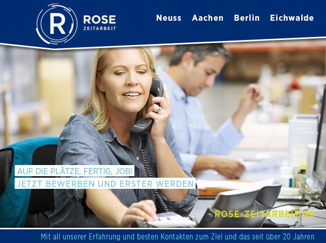 Rose Neuss: Kaufmännischer Mitarbeiter (m/w/d) in Neuss