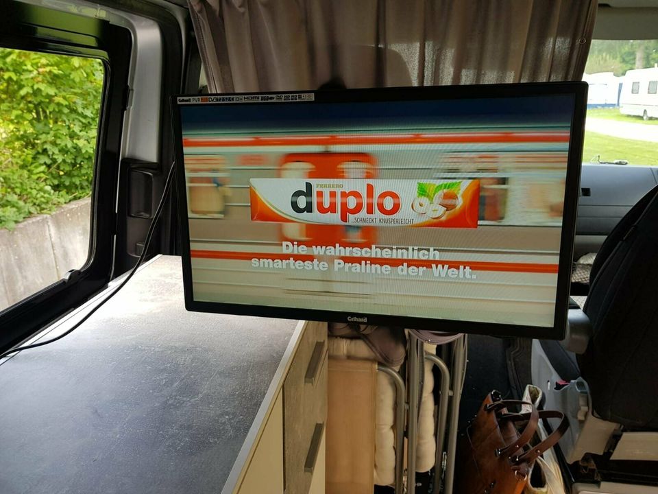 Tv Halterung Kopfstütze Bulli Marcopolo Pössel VW Heckauszug Camp