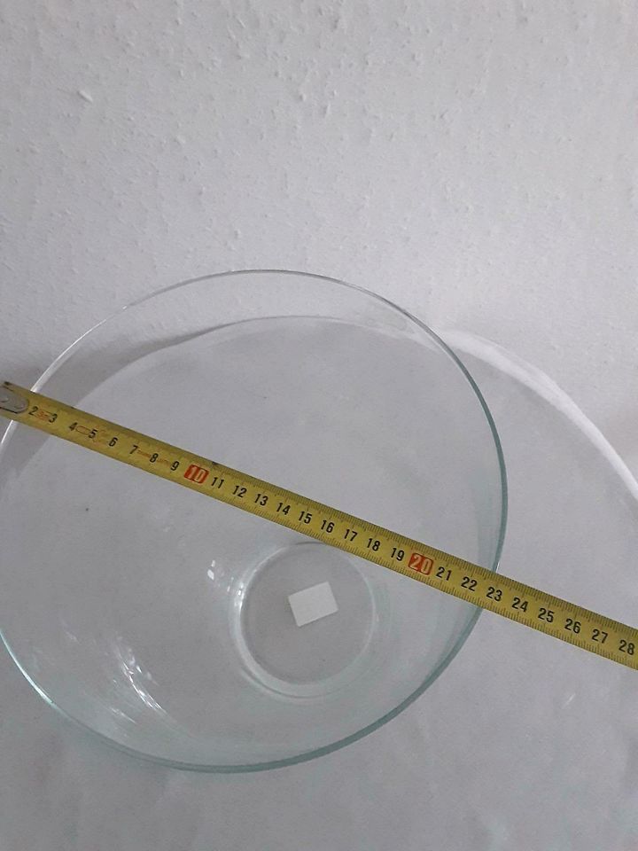 Deko-Glas klar Blumenvase Vase Bodenvase Höhe ca 30 cm in Heilbronn