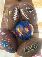 Minifootball und Fussball: FC Barcelona, Vikings, Rams, Falcons, Bayern - Regensburg Vorschau
