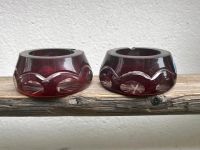 Buzau Perla Lux Aschenbecher Glas Rubin rot Überfangflas Rarität Elberfeld - Elberfeld-West Vorschau