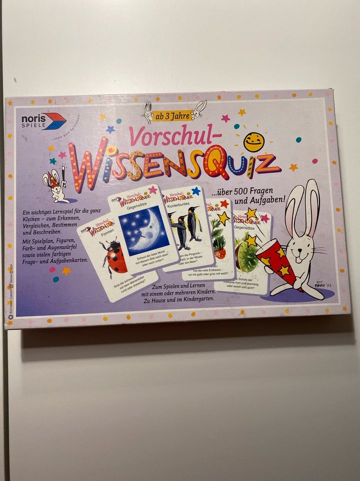 Vorschul Wissensquiz in Gescher