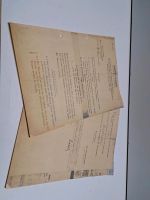 Niederschrift 23.Juni 1942 Landgericht Aschaffenburg Bayern - Kahl am Main Vorschau