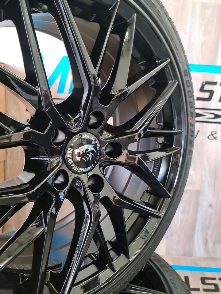 18 Zoll Alufelgen mit Sommerreifen für VW Golf 5 6 7 8 Passat T-Roc Eos Tiguan Arteon Touran Sharan Scirocco Jetta Mercedes A B C E Klasse CLA CLC CL GLA GLB GLK Felgen Kompletrräder Sommerräder in Lengede