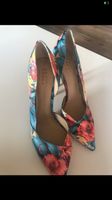 High Heels Pumps Gr 40 Blumen Optik 9 cm Absatz Bayern - Großheubach Vorschau