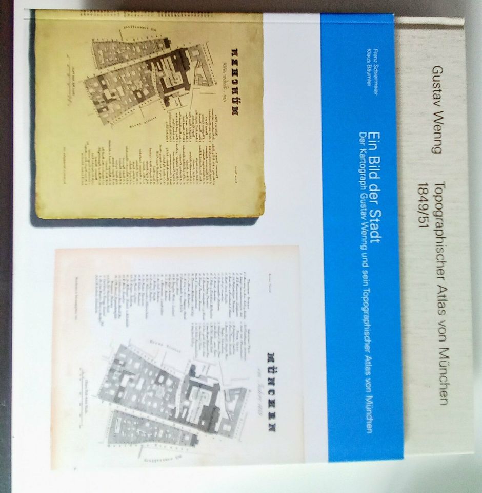Topographischer Atlas von München 1849/51 in Riemerling