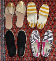 4 Paar Damen Sommer Schuhe Espadrilles  gr 37 Brandenburg - Potsdam Vorschau