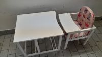 Kindertisch- und Stuhl (Hochstuhl) günstig abzugeben Nordrhein-Westfalen - Lünen Vorschau