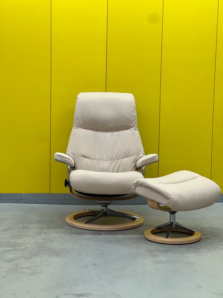 Ekornes Stressless® Sessel inkl. Hocker.View (M) in Ratingen