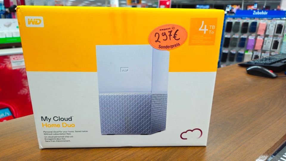 Externe HDD-Festplatte My Cloud Home Duo 4TB in Satteldorf