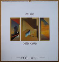 Kunstkalender 1986 Peter Foeller -art info- Baden-Württemberg - Bisingen Vorschau