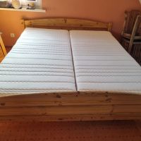 Doppelbett Fichte Holz inkl Matratze Topper Lattenrost Bett Baden-Württemberg - St. Georgen Vorschau