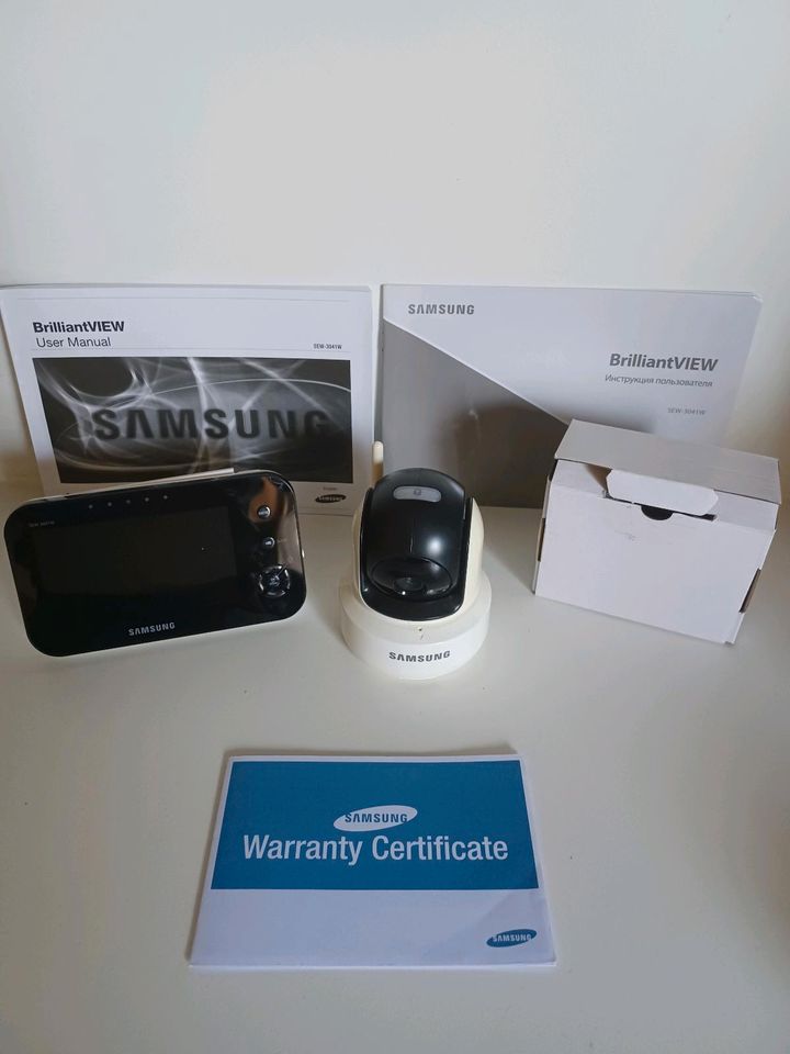 Samsung SEW 3041W Kamera & Display Babyfon Videoüberwachung 1A in Magdeburg