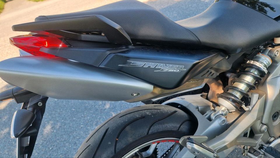 Aprilia Shiver 750 gedrosselt TÜV neu in Sandhausen