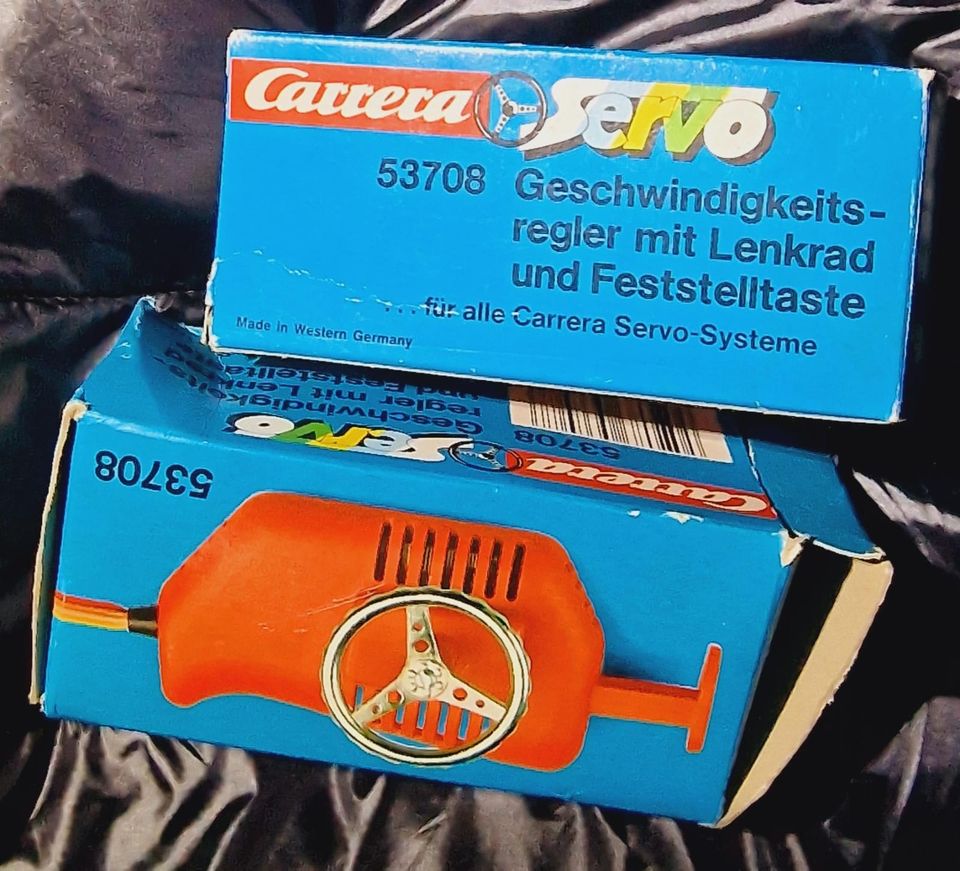 Carrera Servo 53708 Geschwindigkeitsregler m Lenkrad u. Feststell in Villingen-Schwenningen