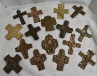 Wandkreuz, Kreuz zur Taufe, Kommunion oder Konfirmation, Bronze Nordrhein-Westfalen - Paderborn Vorschau