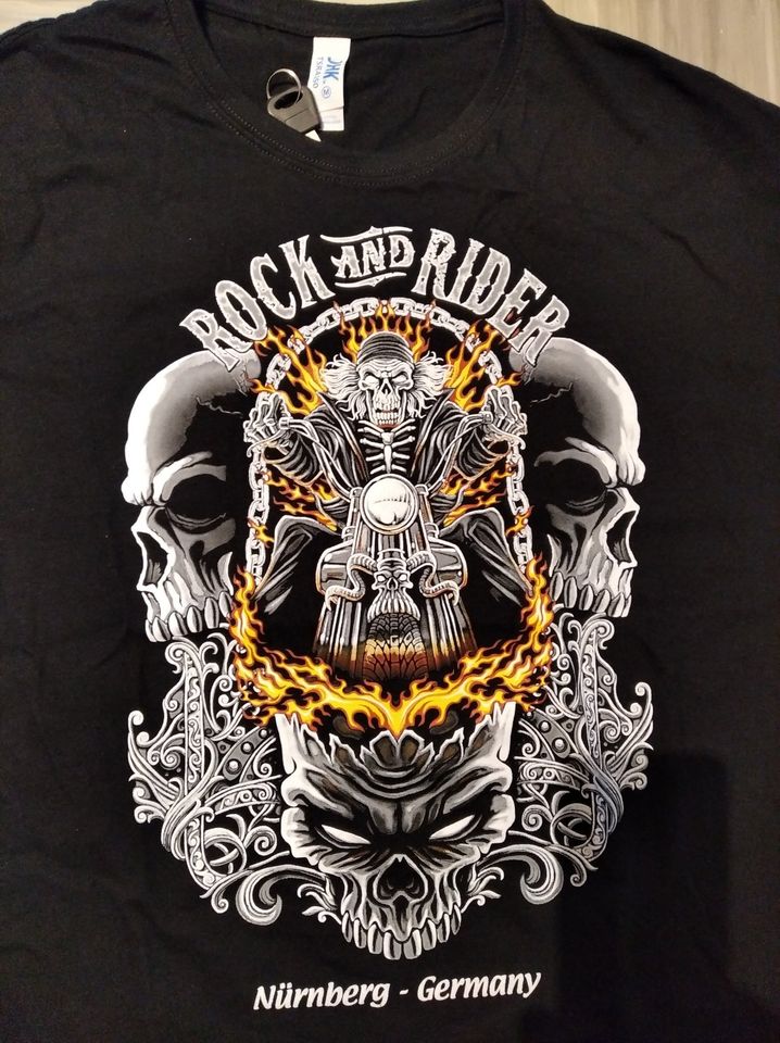 T-Shirt ROCK & RIDER , Neu, M, inkl. Porto in Bremen