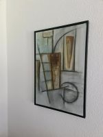 Gemälde inkl. RAHMEN abstrakt auf Leinwand 60x90 cm Bayern - Mömbris Vorschau