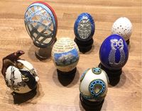 Kunstvolle, künstlerische Eier, Ostereier Stuttgart - Vaihingen Vorschau
