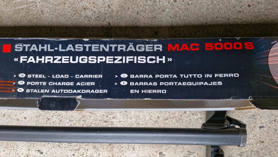 Dachgepäckträger MAC 5000S Stahl Schwarz f. z.B. Hyundai i20 in Siegburg