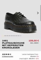 Dr Martens 1461  Plateauschuhe geprägt Krokoleder Bayern - Nabburg Vorschau