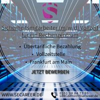 Sicherheitsmitarbeiter (m/w/d)  für ein Rechenzentrum Frankfurt am Main - Westend Vorschau