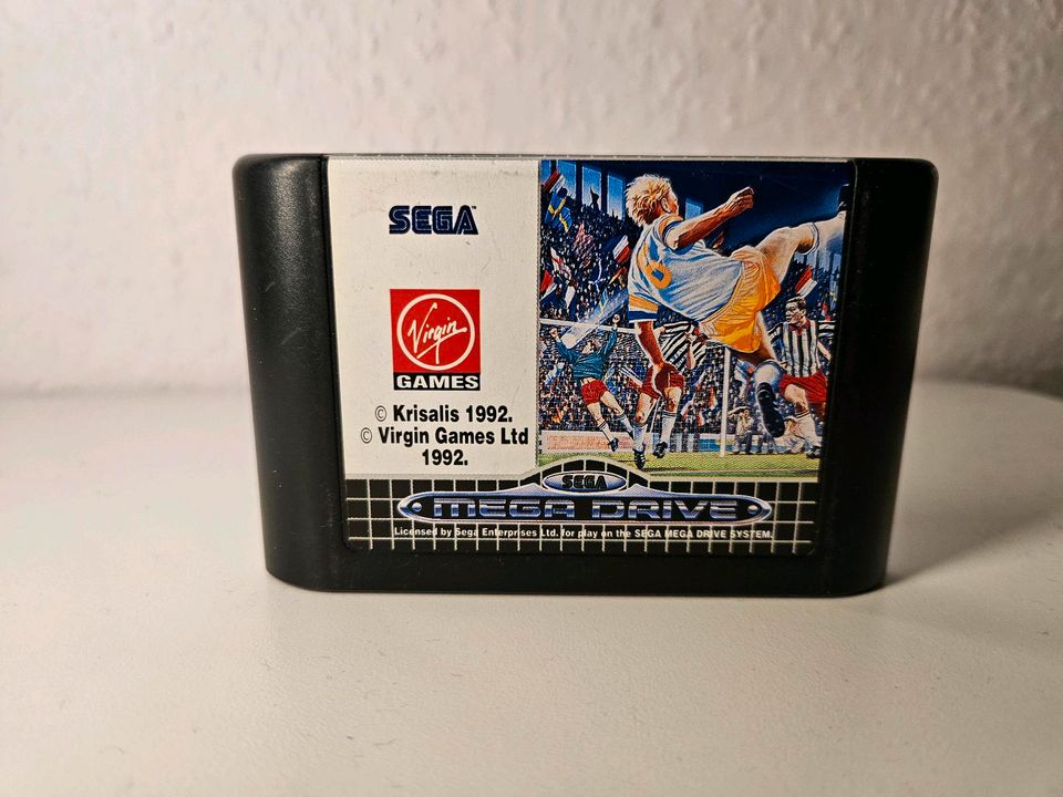 SEGA Mega Drive Global Gladiators - Mega Games - European Soccer in Ennigerloh