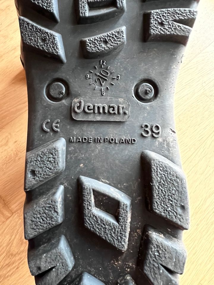 Einmal benutzte Gummistiefel schwarz Gr. 38,5 / 39 Gartenschuhe in München