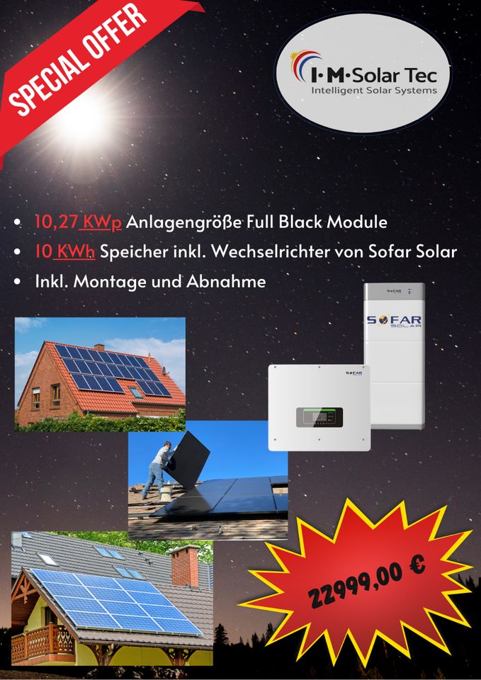 PV Anlage/ Solaranlage / Photovoltaik/ Wechselrichter / Speicher in  Nordrhein-Westfalen - Vreden