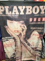 Playboy Magazin Cover Wand Laken / Tuch / Banner Bayern - Augsburg Vorschau
