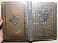 Antik Bücher GOETHE Theodor Fontane (1913) Gedichte Altdeutsch Bayern - Bad Kissingen Vorschau
