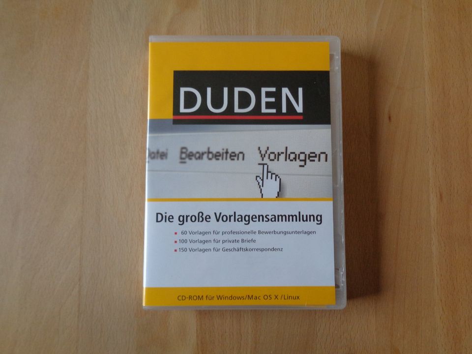 Duden - Die große Vorlagensammlung, CD-ROM in Hemdingen