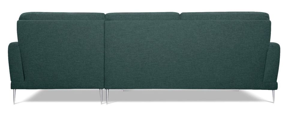 DESIGN ECKSOFA WOHNZIMMER COUCH HOCHWERTIG POLSTERUNG HOLZ METALL in München