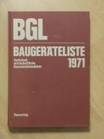 BGL 1971 Baugeräteliste München - Schwabing-Freimann Vorschau