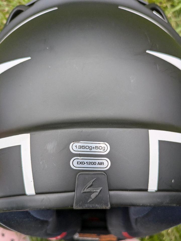 *Sale* Helm, Gr. S, Scorpion, EXO 1200 AIR, aufblasbare Polster in Loburg