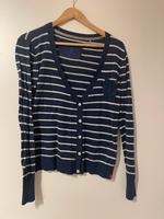 Strickjacke Cardigan Esprit blau weiß gestreift Gr. XL L Baden-Württemberg - Ofterdingen Vorschau