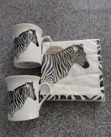 Kaffeebecher, Servietten, Zebra, Set Baden-Württemberg - Tuttlingen Vorschau