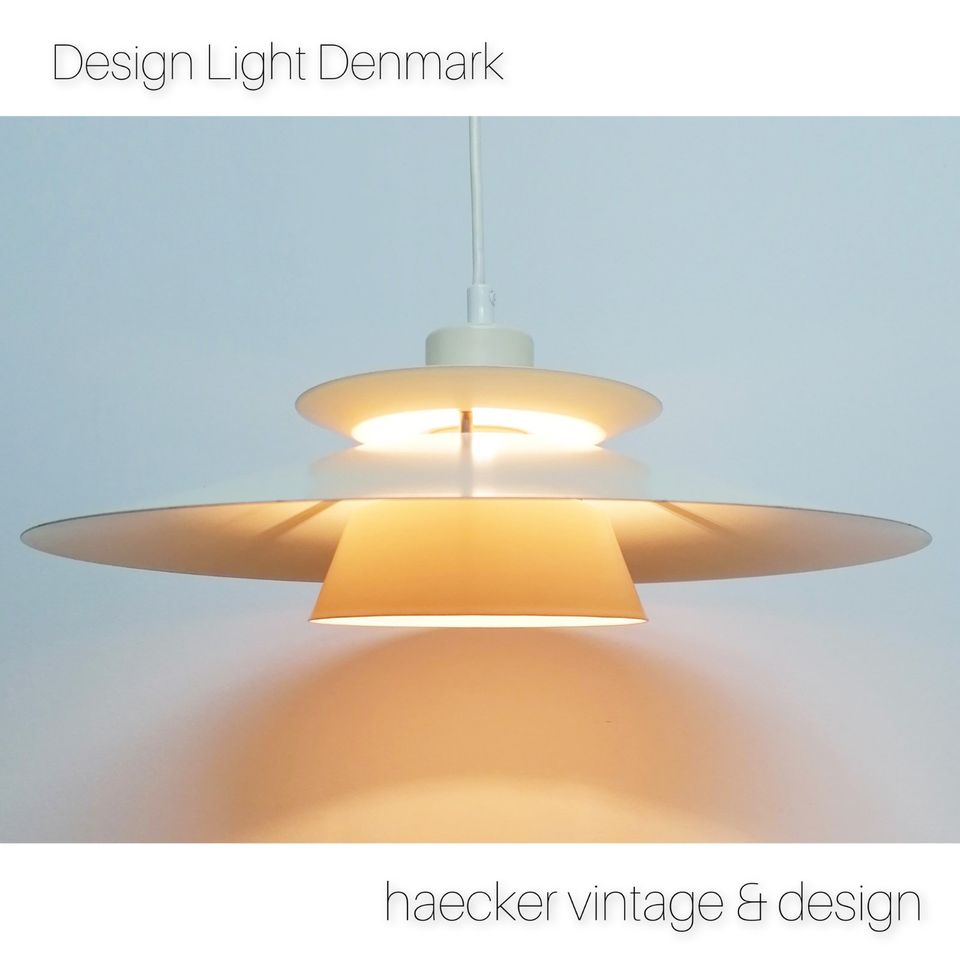 DESIGN LIGHT Lampe danish design zu midcentury retro poulsen 70er in Düsseldorf