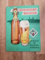 DDR REKLAME BRAUEREI DRESDEN PAPPSCHILD Sachsen - Sebnitz Vorschau