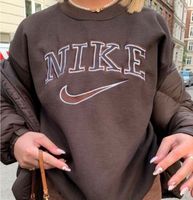 Nike Vintage Hoodie braun Hessen - Wiesbaden Vorschau